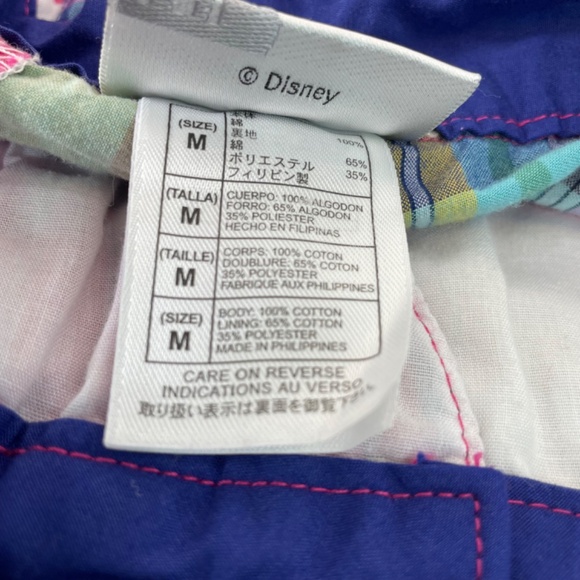 Walt Disney World Mickey Mouse Plaid Checkered Shorts Women’s Size Medium - Picture 4 of 15